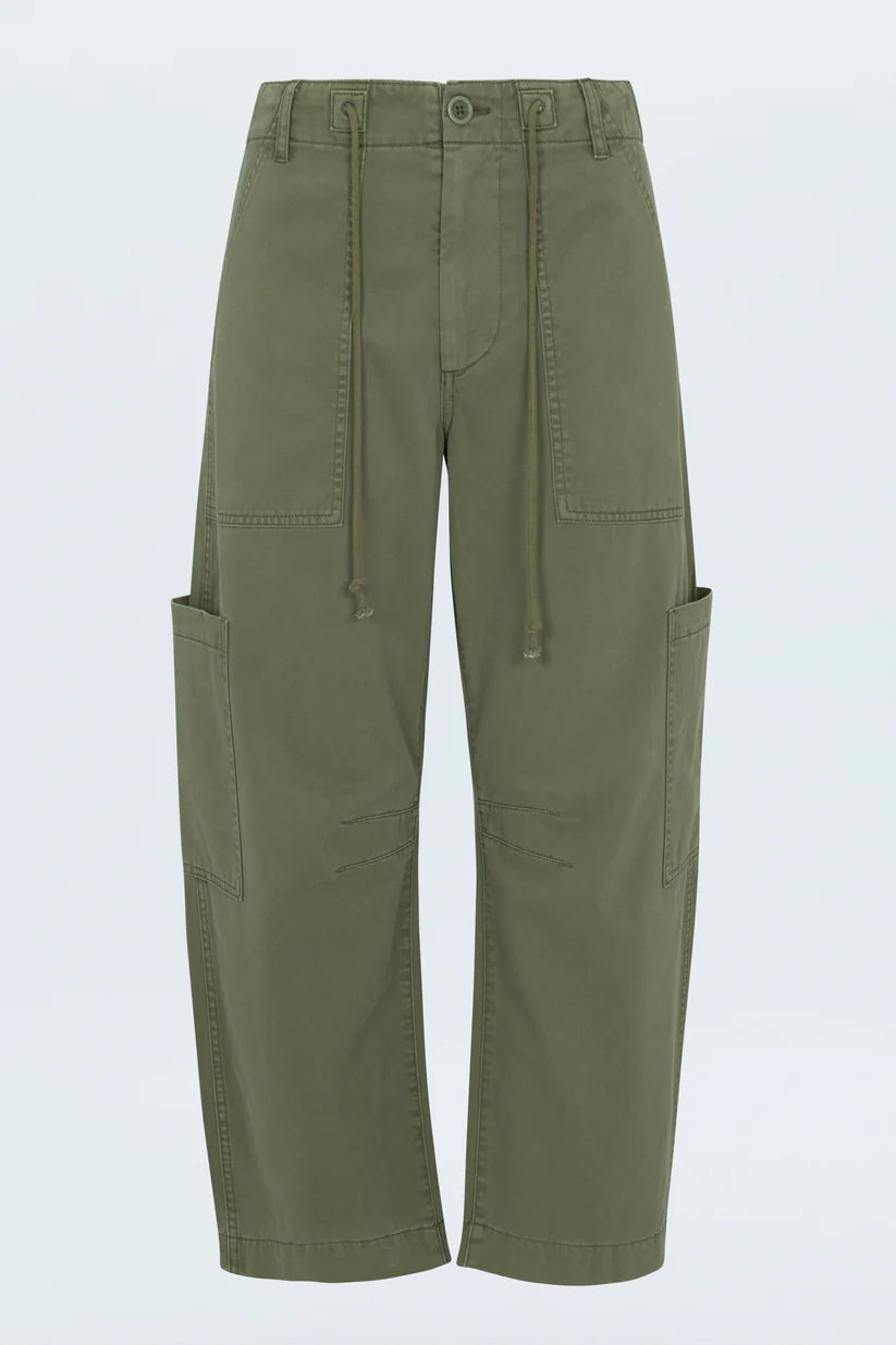 the SABRINA curved utility pant, meadow