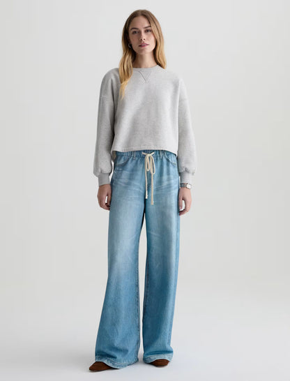 the STELLA off duty denim sweatpant