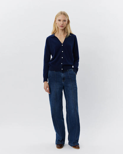 the SKYLARSW cardigan, navy