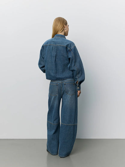 the SONJASW barrel jean, denim blue