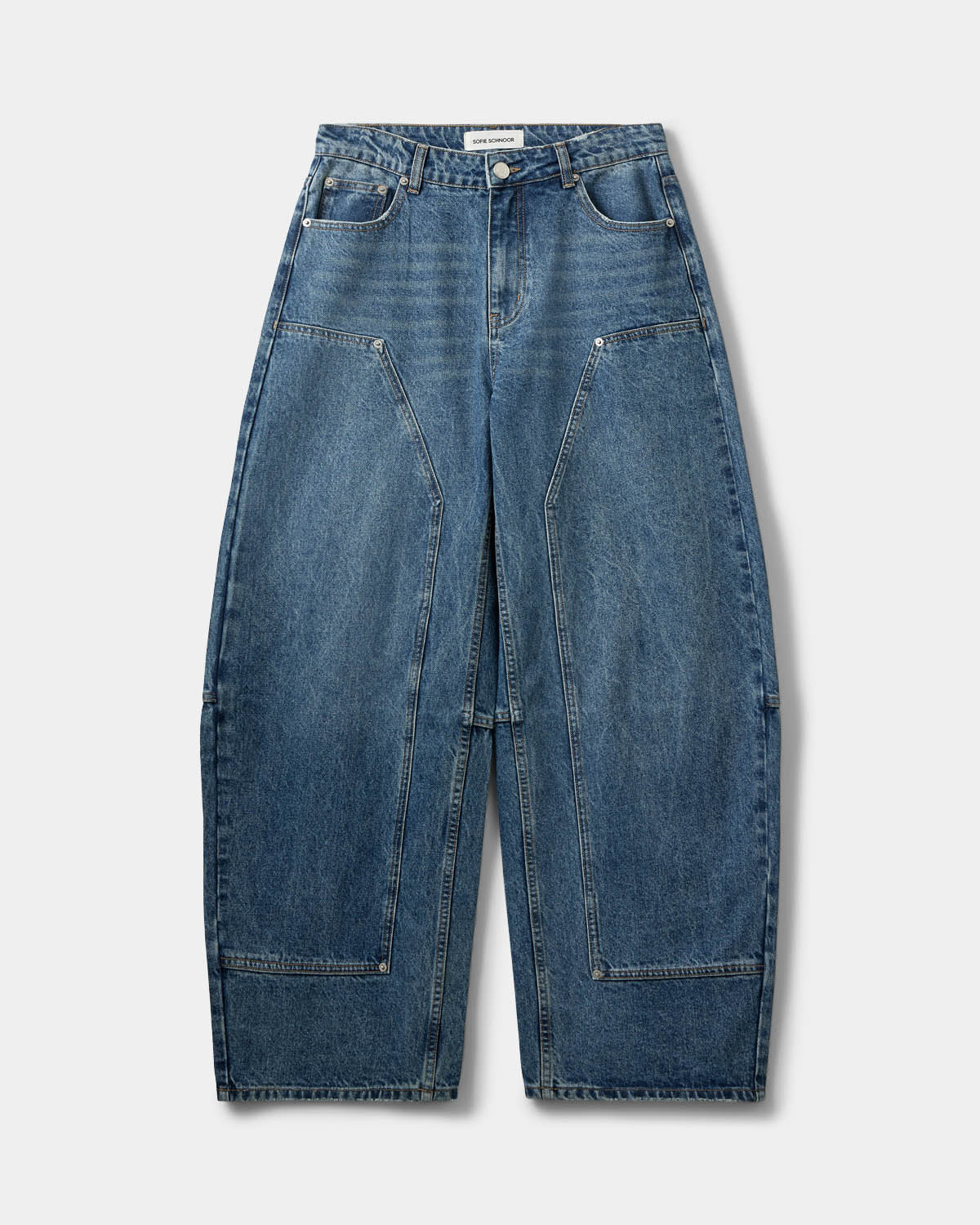 the SONJASW barrel jean, denim blue