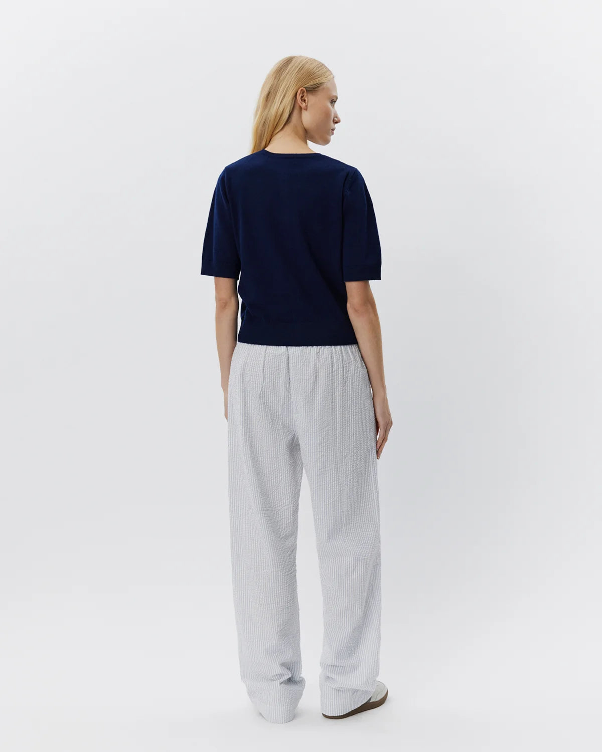 the SUNASW cardigan, navy