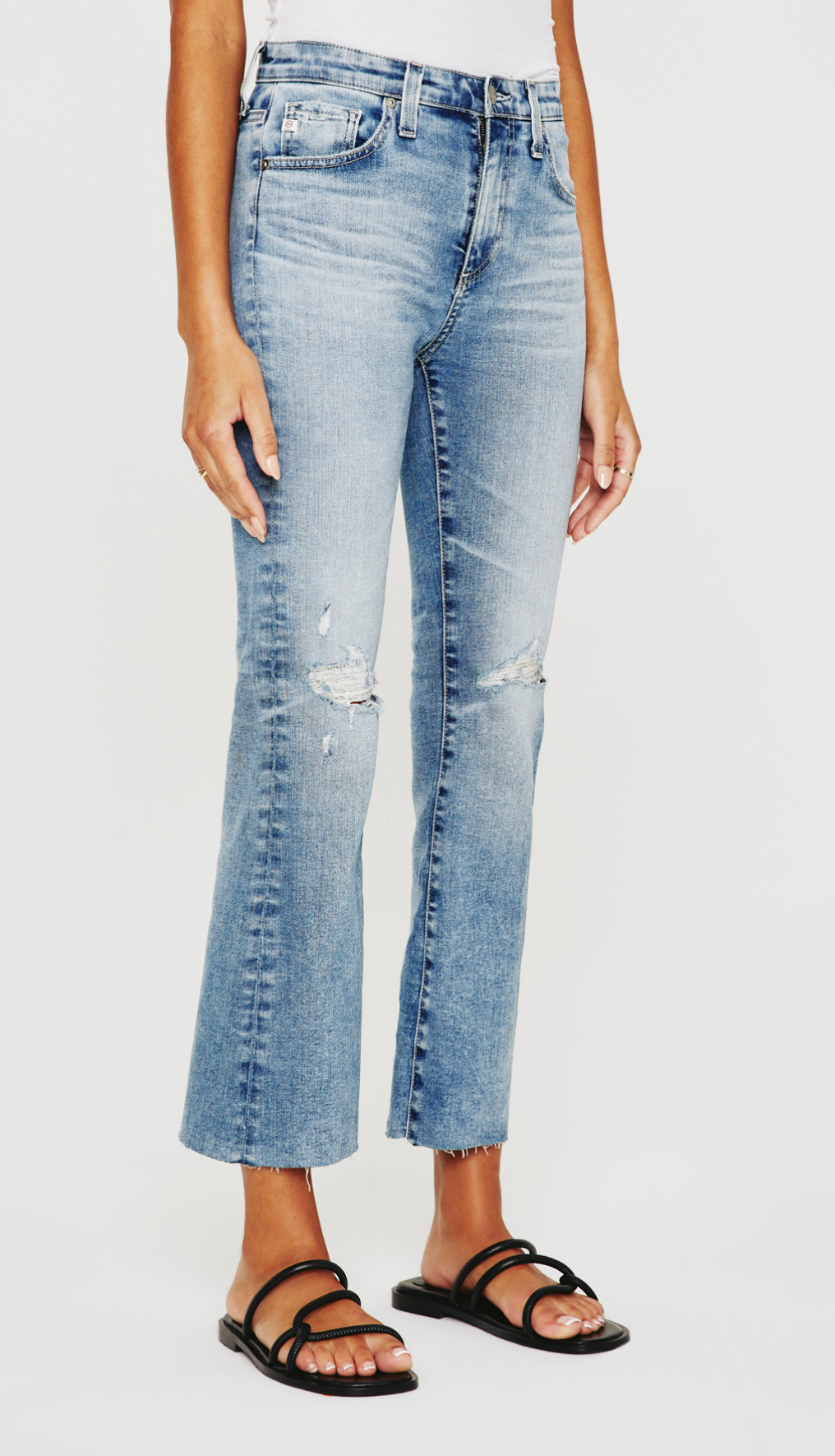 the FARRAH BOOT crop, 20y undertow