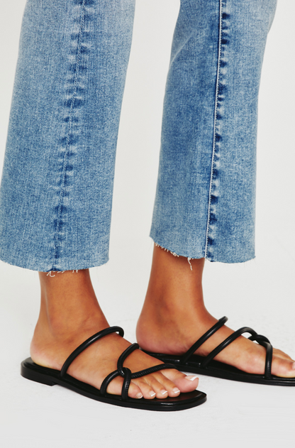 the FARRAH BOOT crop, 20y undertow