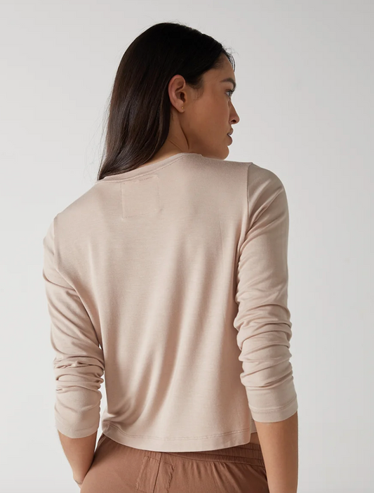 The PACIFICA Modal Jersey Long Sleeve, Nude