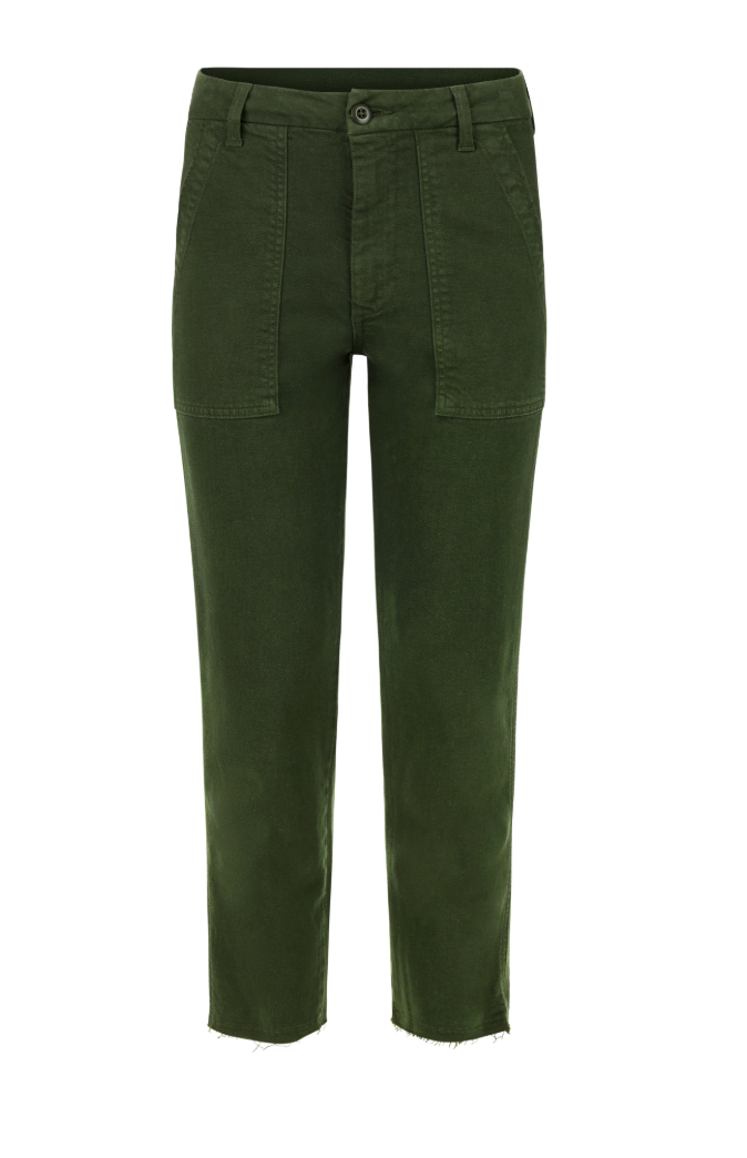 the EASY ARMY TROUSER, mosswood
