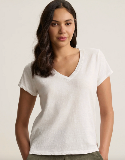 the ELLIE city slub vneck