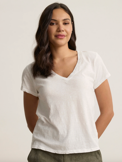 the ELLIE city slub vneck