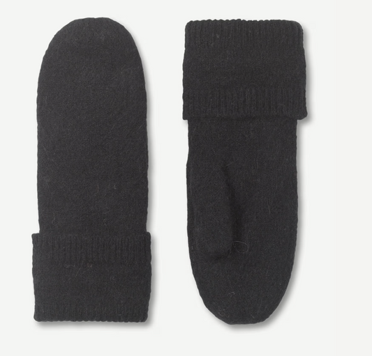 the NOR mittens, black
