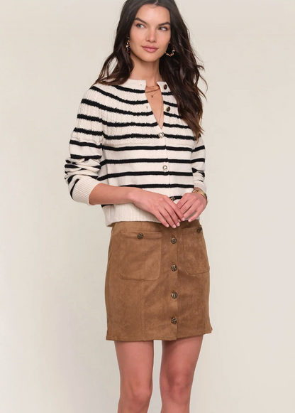 the SELENE cardigan, ivory