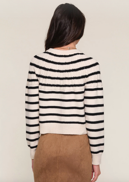 the SELENE cardigan, ivory