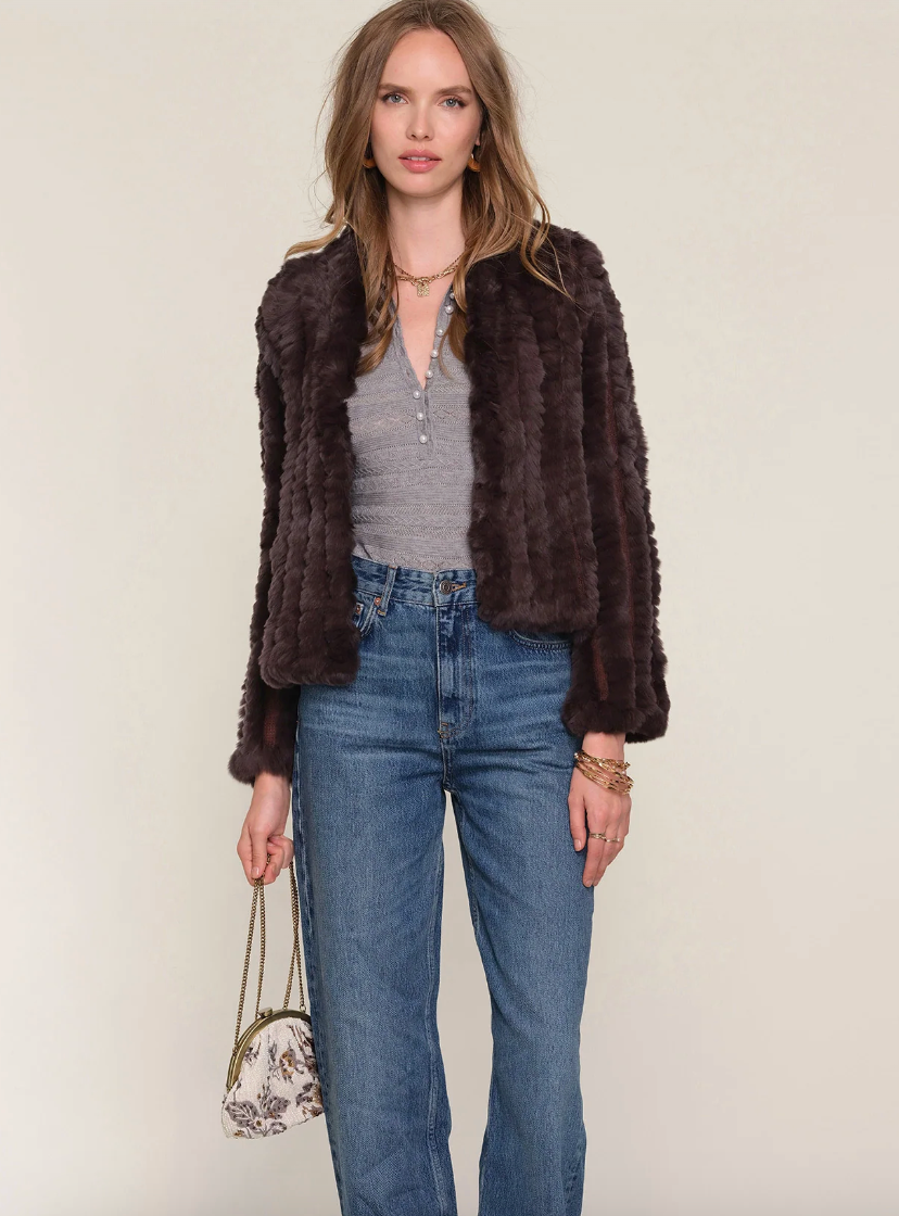 the ROSA jacket, clove