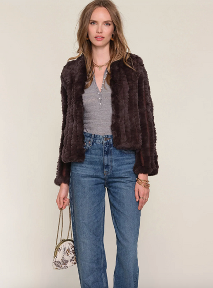 the ROSA jacket, clove