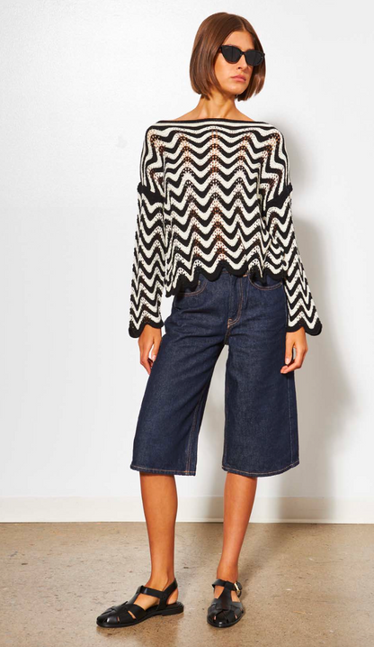 the AURELIA, night waves