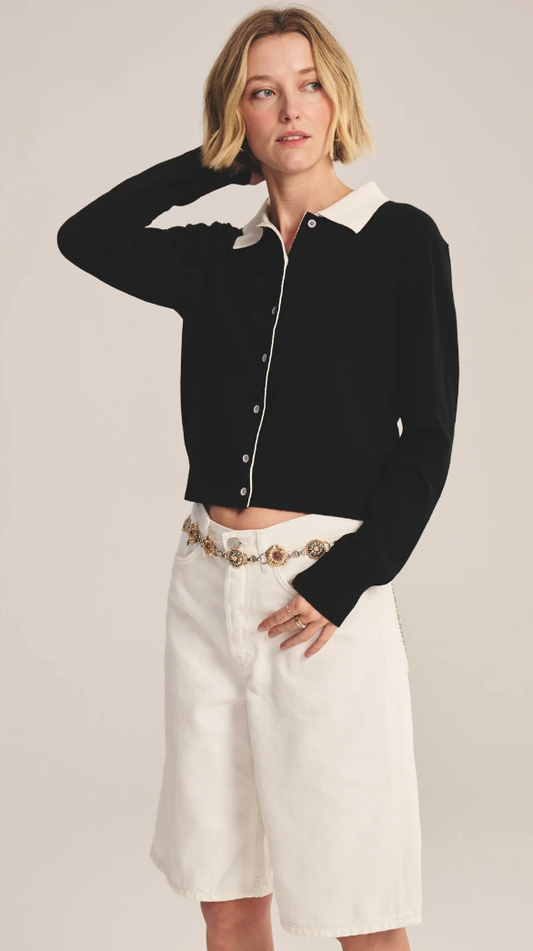 the RIVEN cotton cardigan