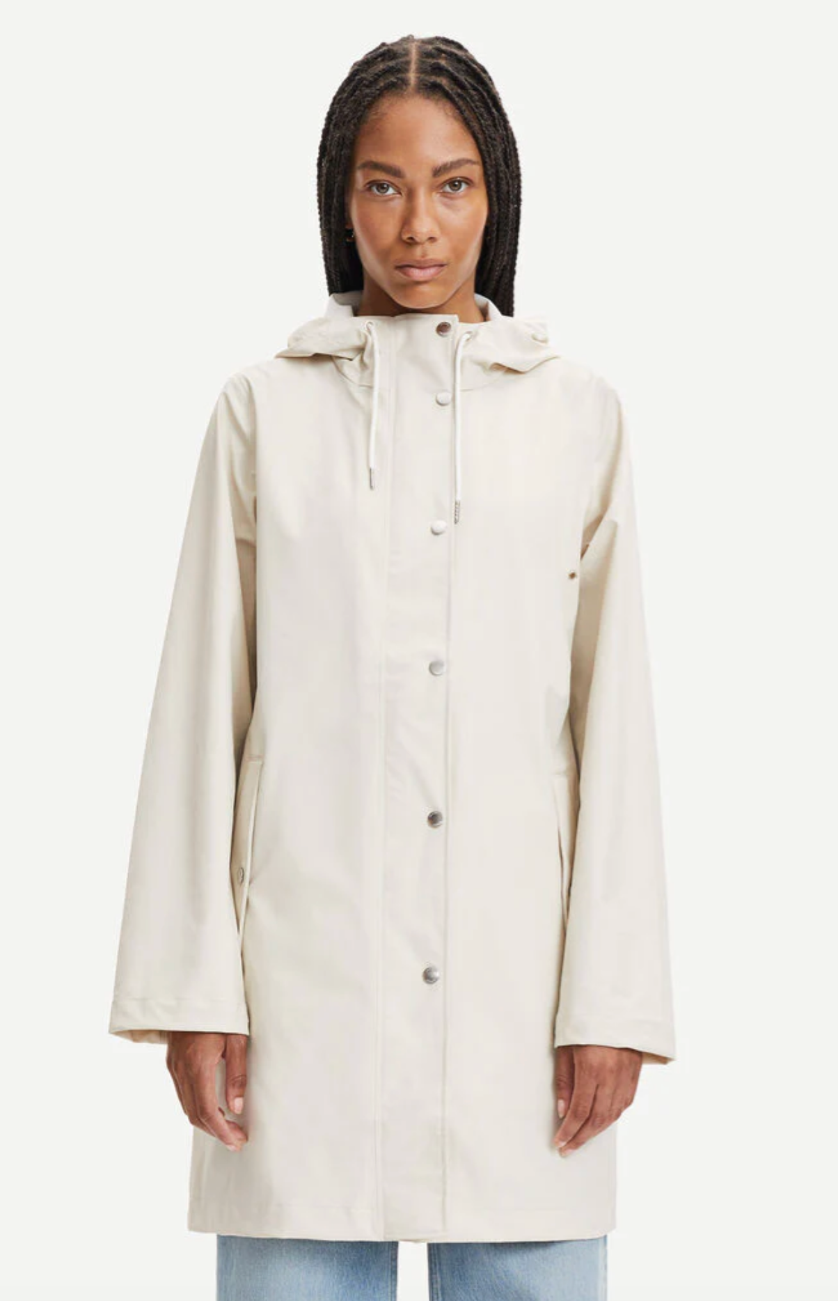 the STALA jacket, warm white