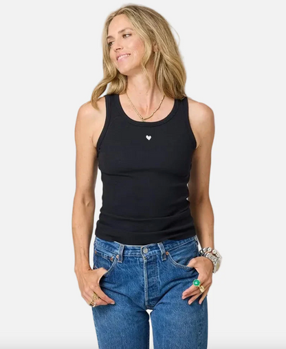 the KR heart tank, black