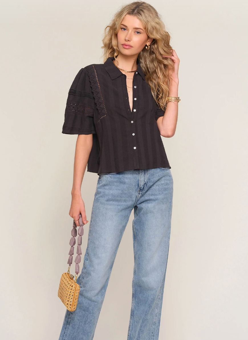 the CARMEN top, black