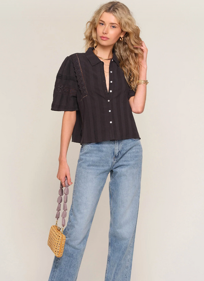 the CARMEN top, black