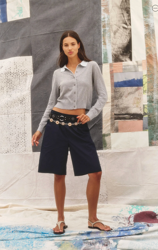 the TOMOKO cotton poplin short