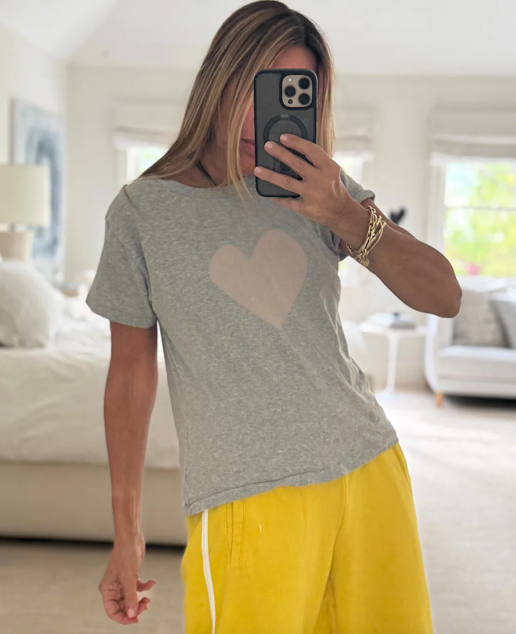 the SUKE tee, heather gray
