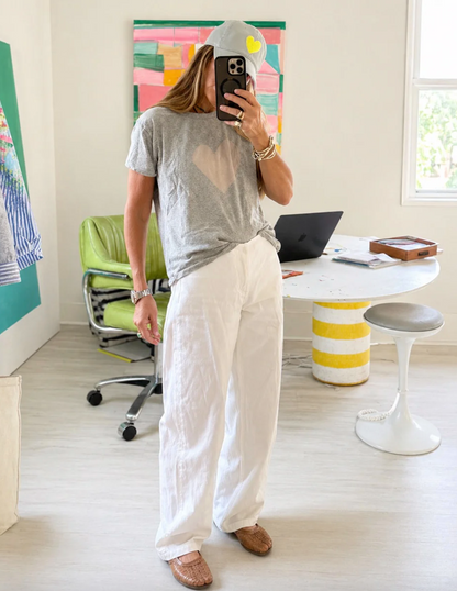 the SUKE tee, heather gray