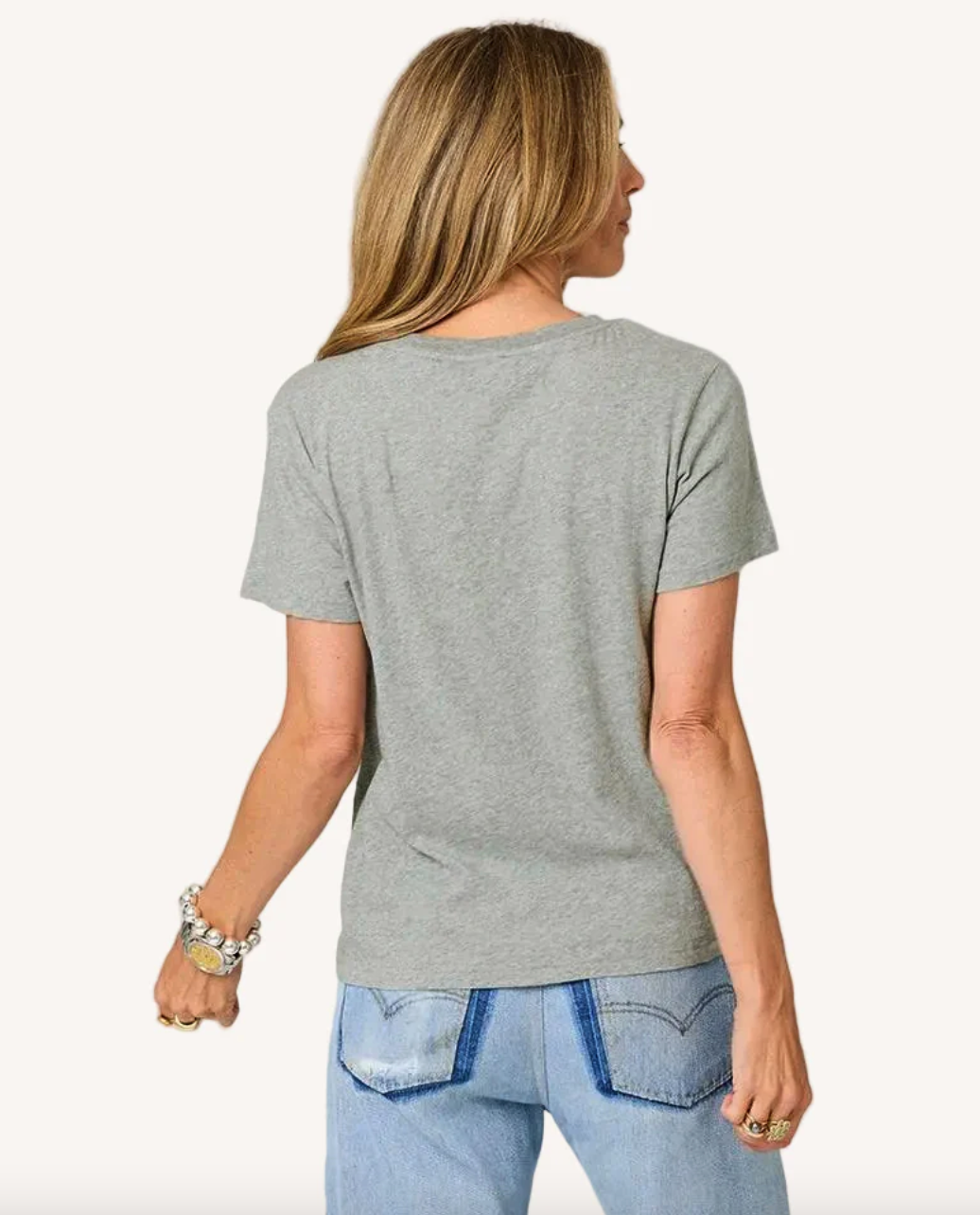 the SUKE tee, heather gray