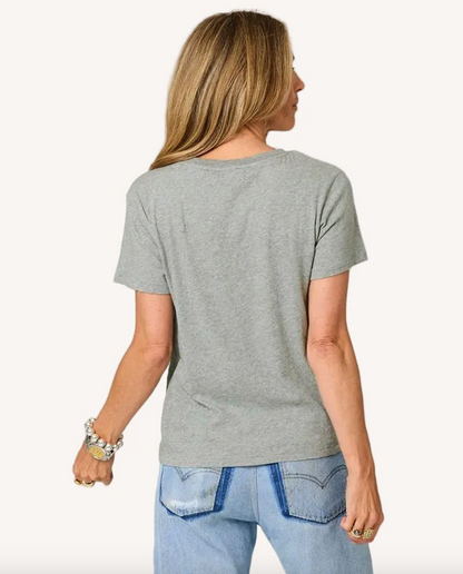 the SUKE tee, heather gray