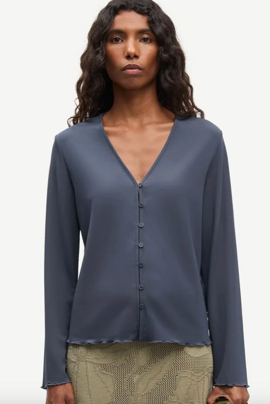 the SAUMI blouse, blue