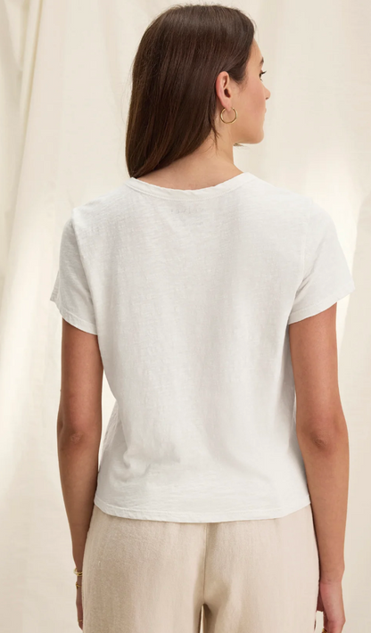 the MARIE tee, white
