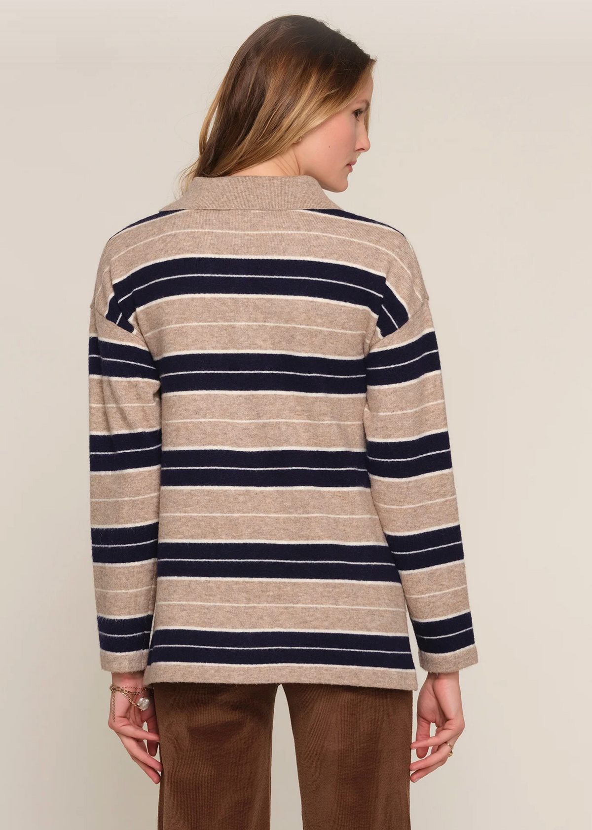 the SILAS sweater, wheat