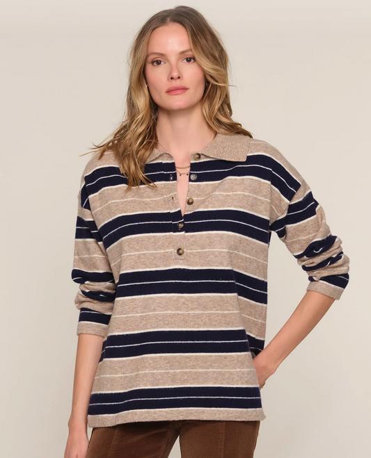the SILAS sweater, wheat