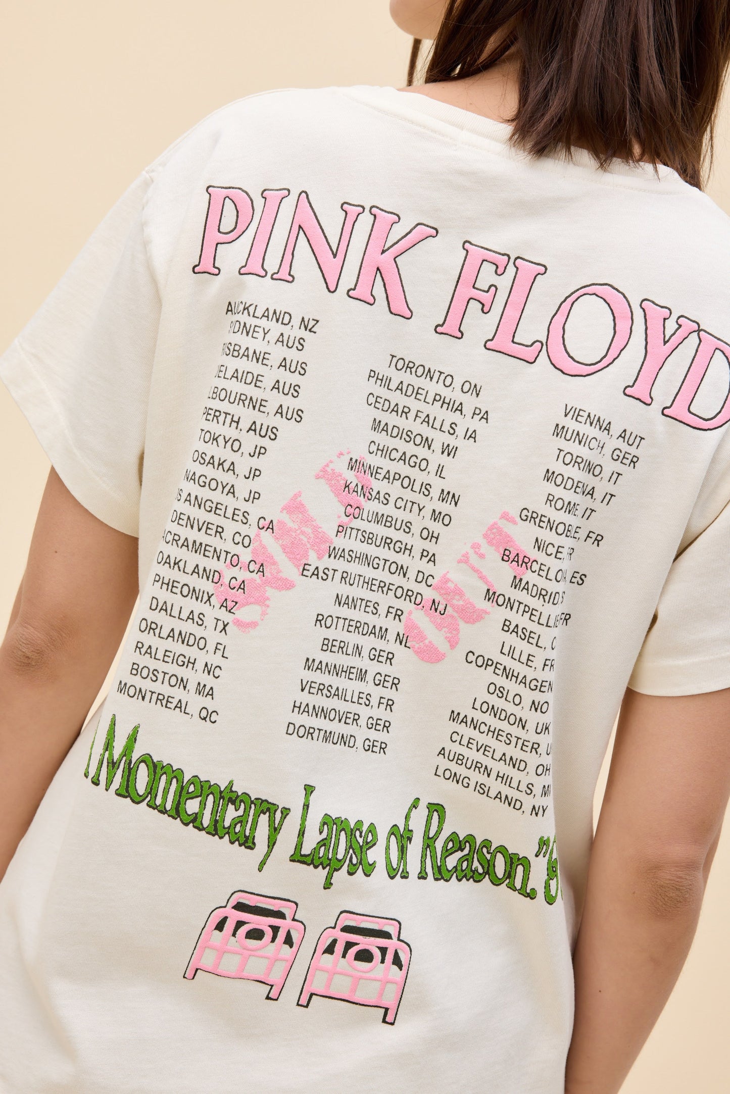 the PINK FLOYD momentray lapse of reason tee