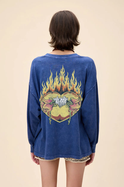 the METALLICA tee, flower skull 1991