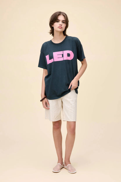 the LED zeppelin merch tee