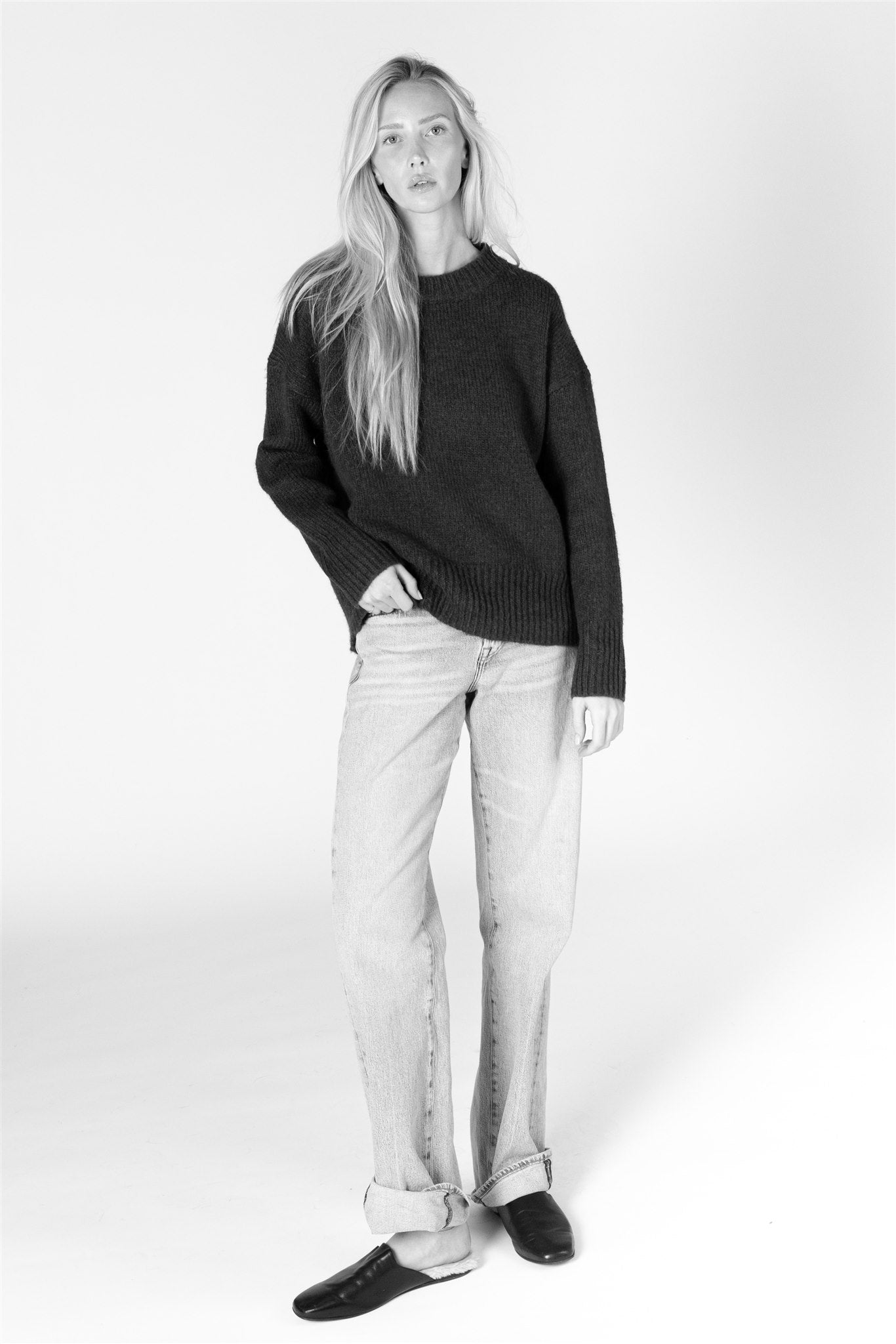 the TANYA knit. cocoa