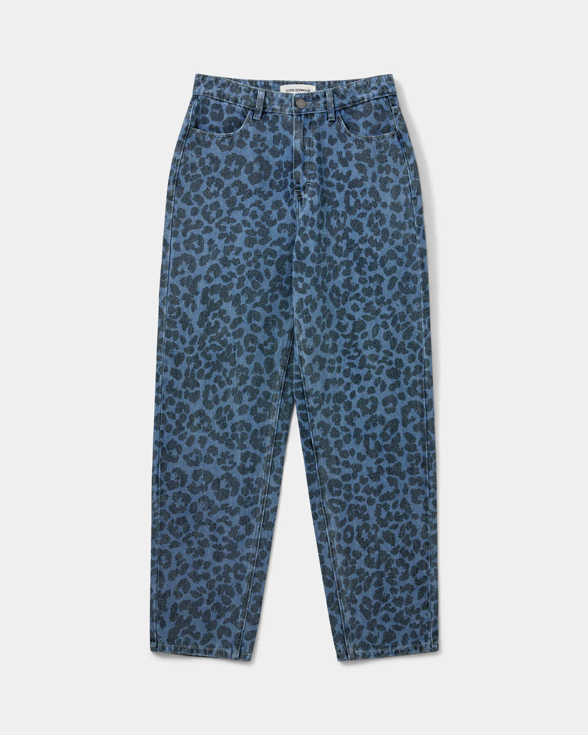 the TOKYO denim, blue leopard