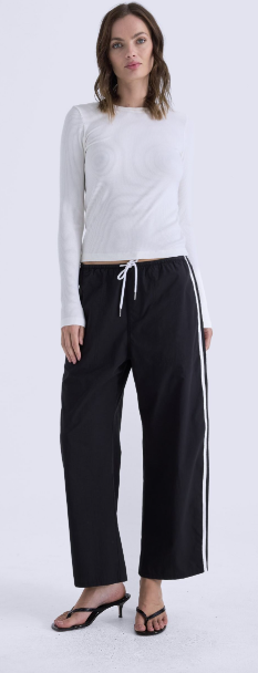 the BODIE pant, black