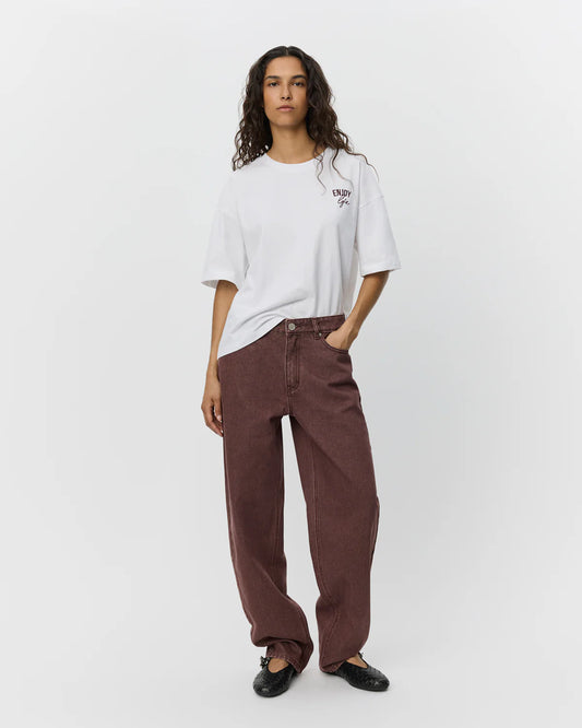 the VERA tee, brilliant white