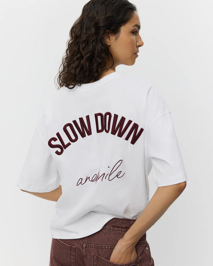 the VERA tee, brilliant white