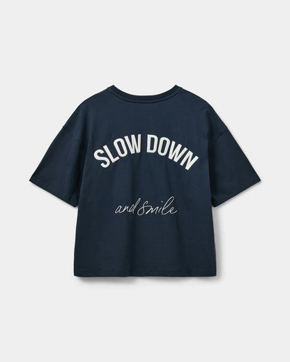 the VERA tee, navy