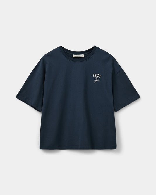 the VERA tee, navy