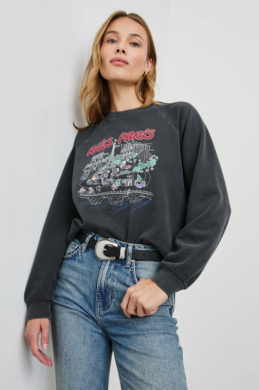 the PARIS MAP raglan