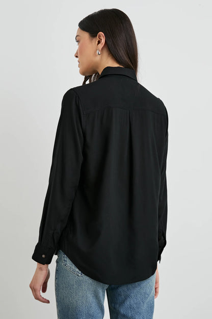 the WREN shirt, black