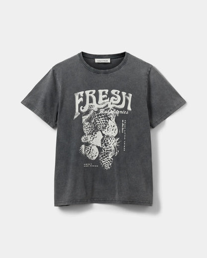 the ZENA tee, wash black