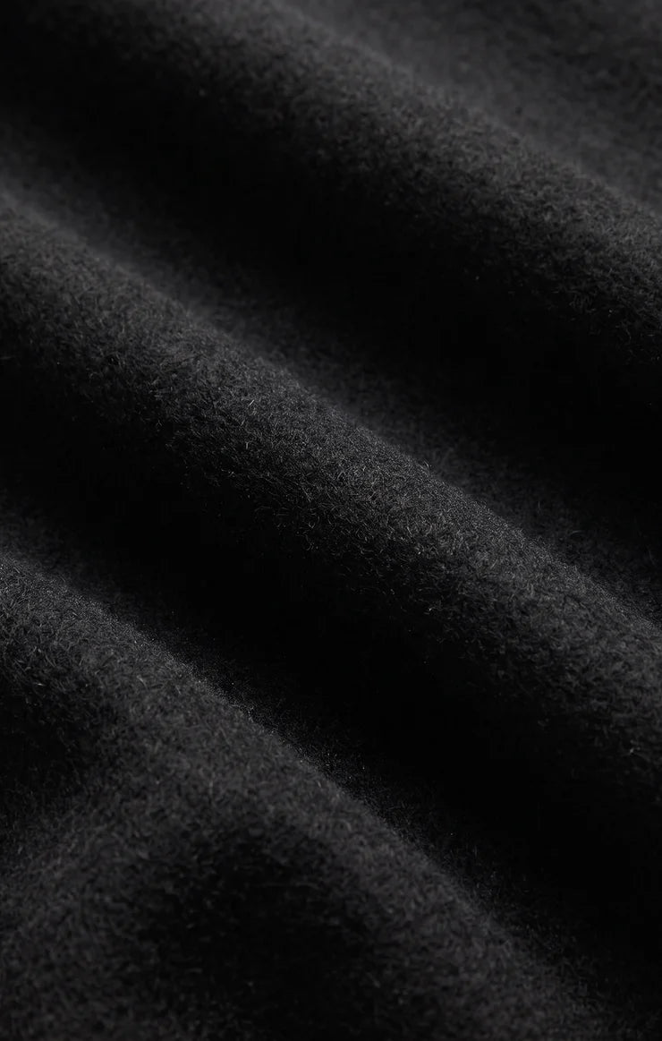 the CROSBY cocoon coat, black