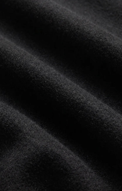the CROSBY cocoon coat, black
