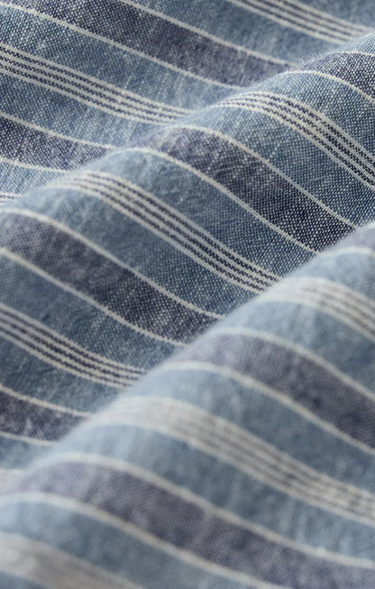 the PERFECT stripe linen pant