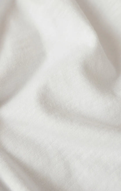 the MODERN slub tee, white