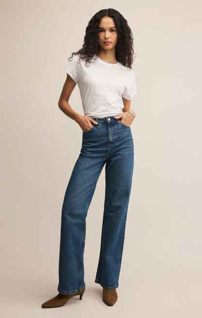 the MODERN slub tee, white